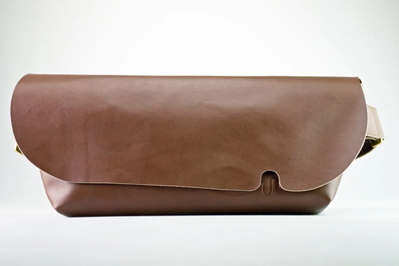 メッセンジャーバッグ (M)/LS-BROWN-FAS
