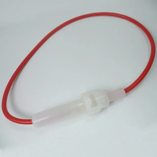 02881 - FUSE HOLDER 5X20MM INLINE BAYONET 15A/250V 18AWG WIRE