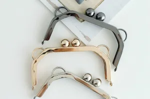 14 x 8cm ( 5 1/2" x 3") Purse Frame / Handle Purse Frame With Screws