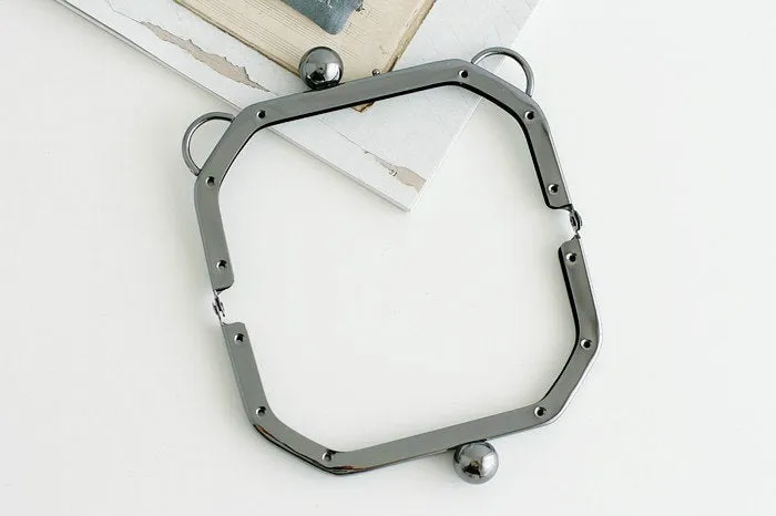 14 x 8cm ( 5 1/2" x 3") Purse Frame / Handle Purse Frame With Screws