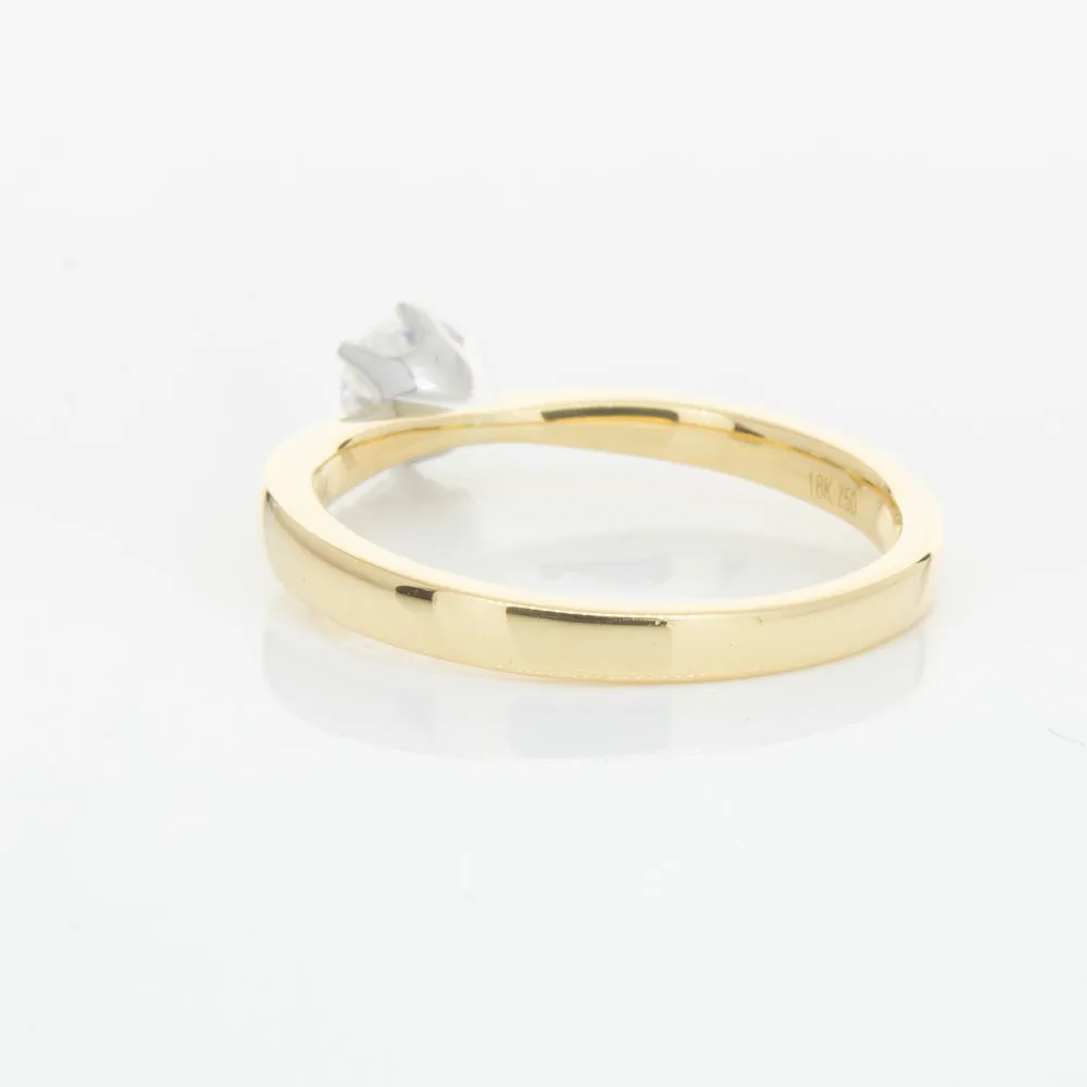 18ct Yellow Gold .41ct Diamond Nova Ring