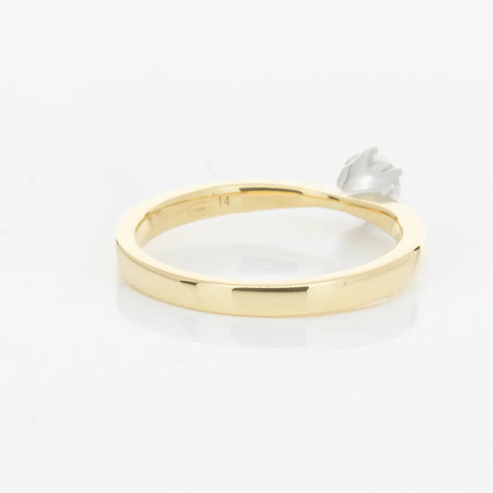 18ct Yellow Gold .41ct Diamond Nova Ring