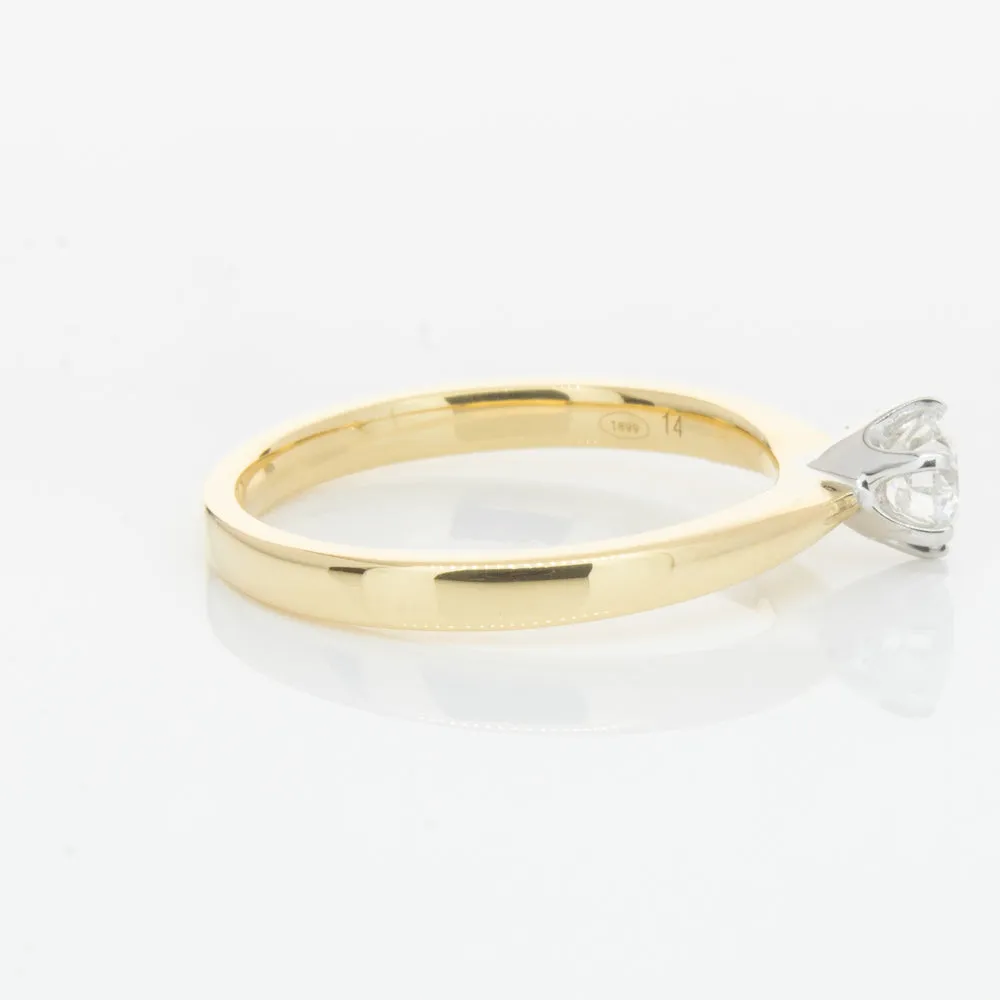 18ct Yellow Gold .41ct Diamond Nova Ring