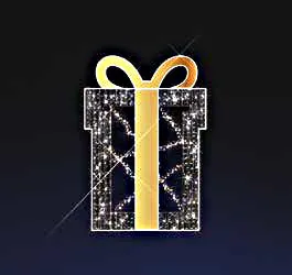 2D LED 6.5FT GIFT BOX - FLAT