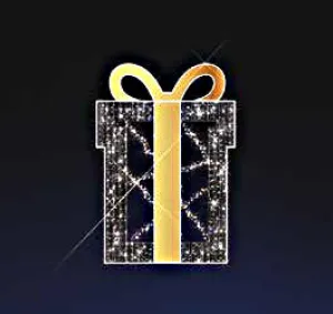 2D LED 6.5FT GIFT BOX - FLAT