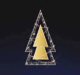 2D LED 6.5FT TREE - FLAT