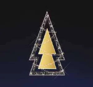 2D LED 6.5FT TREE - FLAT