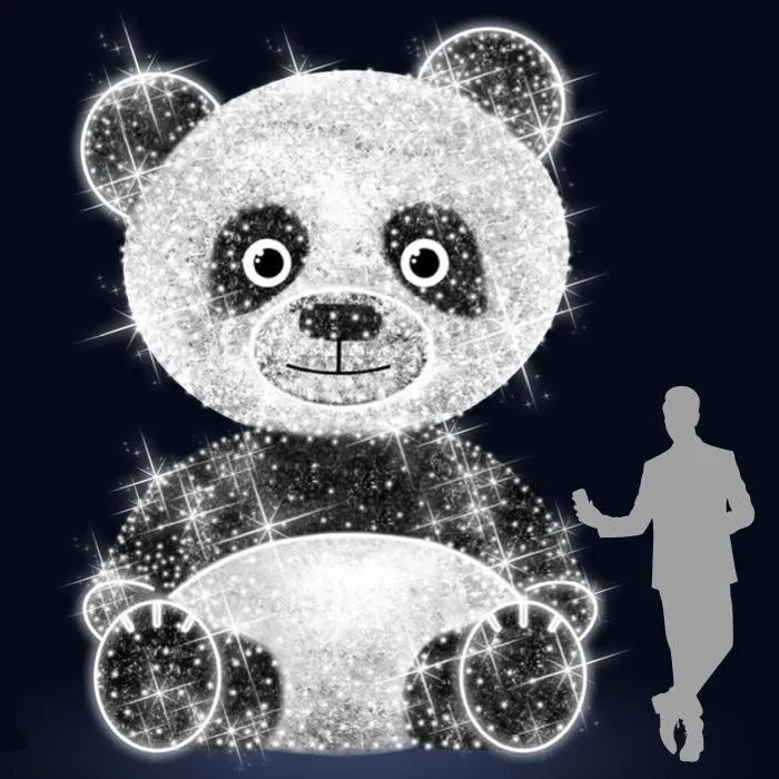 2D LED GIANT PANDA