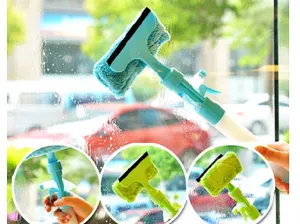 3-in-1 Spray, Clean & Dry Glass Cleaning Tool