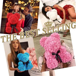 34 Designs of Rainbow Enchanted Forever Rose Heart Teddy Bears: The Perfect Valentine's Day Gift