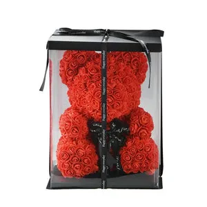 34 Designs of Rainbow Enchanted Forever Rose Heart Teddy Bears: The Perfect Valentine's Day Gift