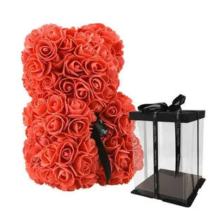 34 Designs of Rainbow Enchanted Forever Rose Heart Teddy Bears: The Perfect Valentine's Day Gift