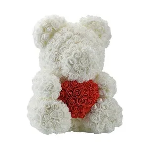 34 Designs of Rainbow Enchanted Forever Rose Heart Teddy Bears: The Perfect Valentine's Day Gift