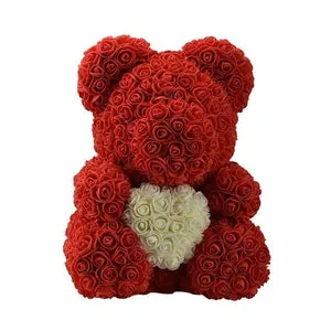 34 Designs of Rainbow Enchanted Forever Rose Heart Teddy Bears: The Perfect Valentine's Day Gift