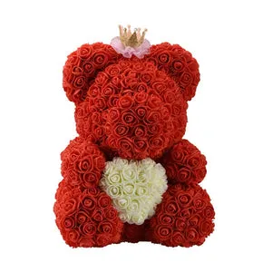 34 Designs of Rainbow Enchanted Forever Rose Heart Teddy Bears: The Perfect Valentine's Day Gift
