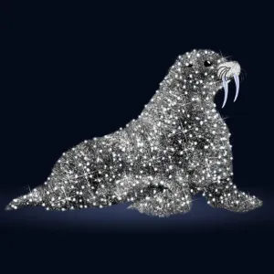 3D LED WALRUS