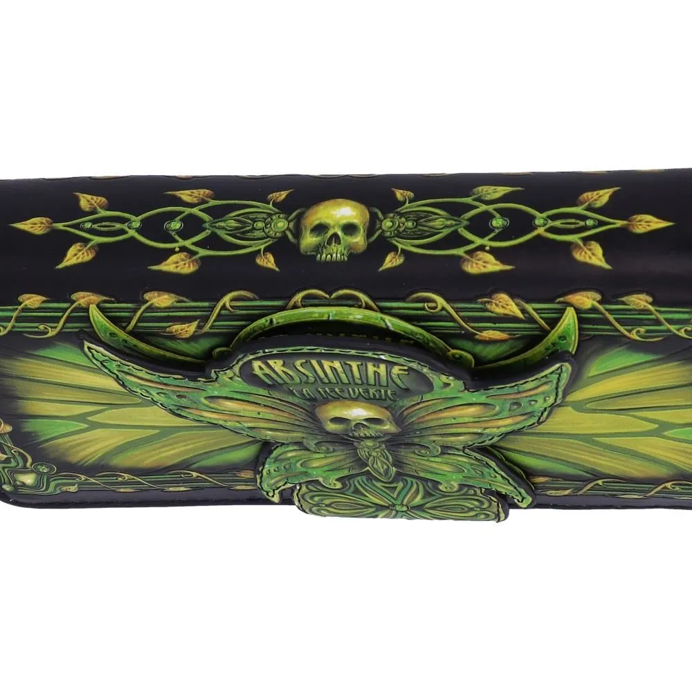 Absinthe La Fee Verte Embossed Purse