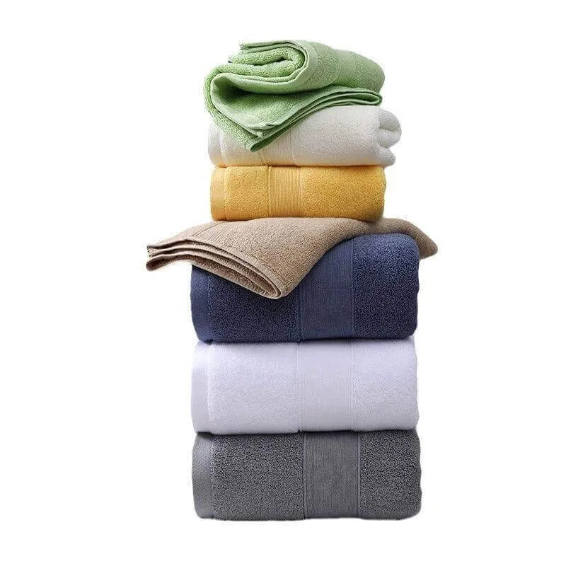 Absorbent Quick-Dry Thick Cotton Bath Towel