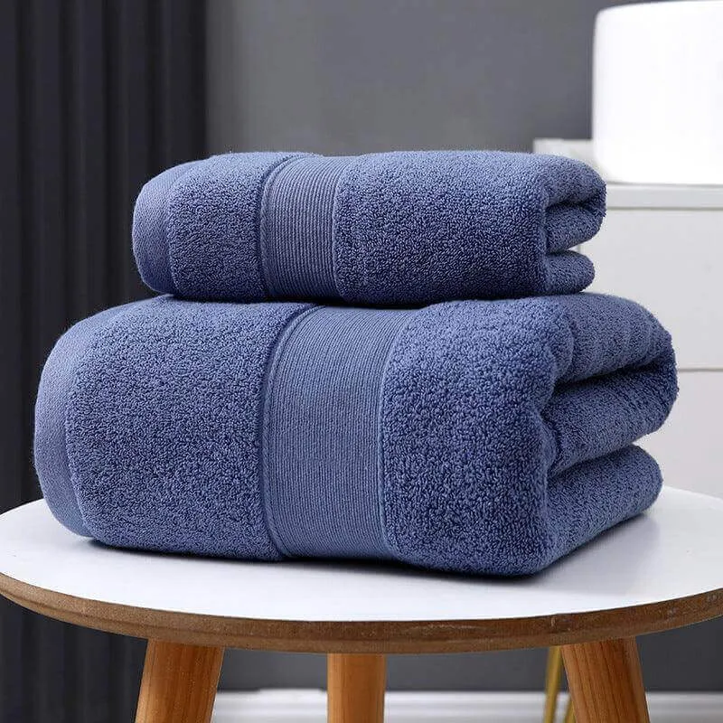 Absorbent Quick-Dry Thick Cotton Bath Towel