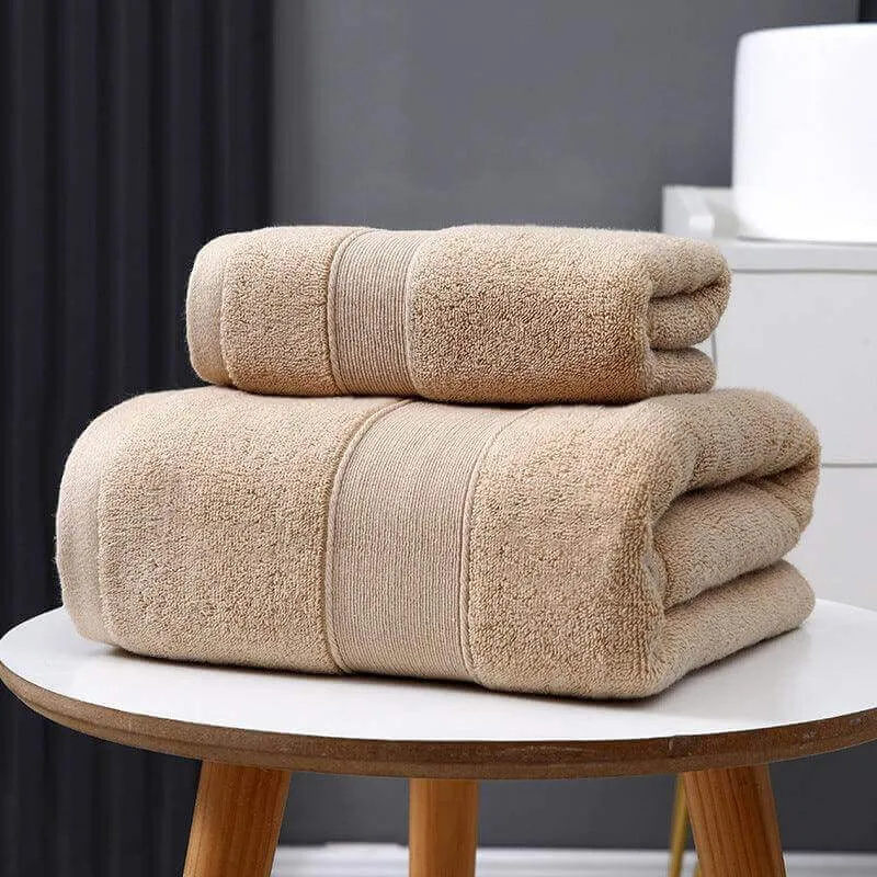 Absorbent Quick-Dry Thick Cotton Bath Towel