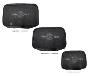 Adley Anne Cosmetic Mesh Pouch 3 set