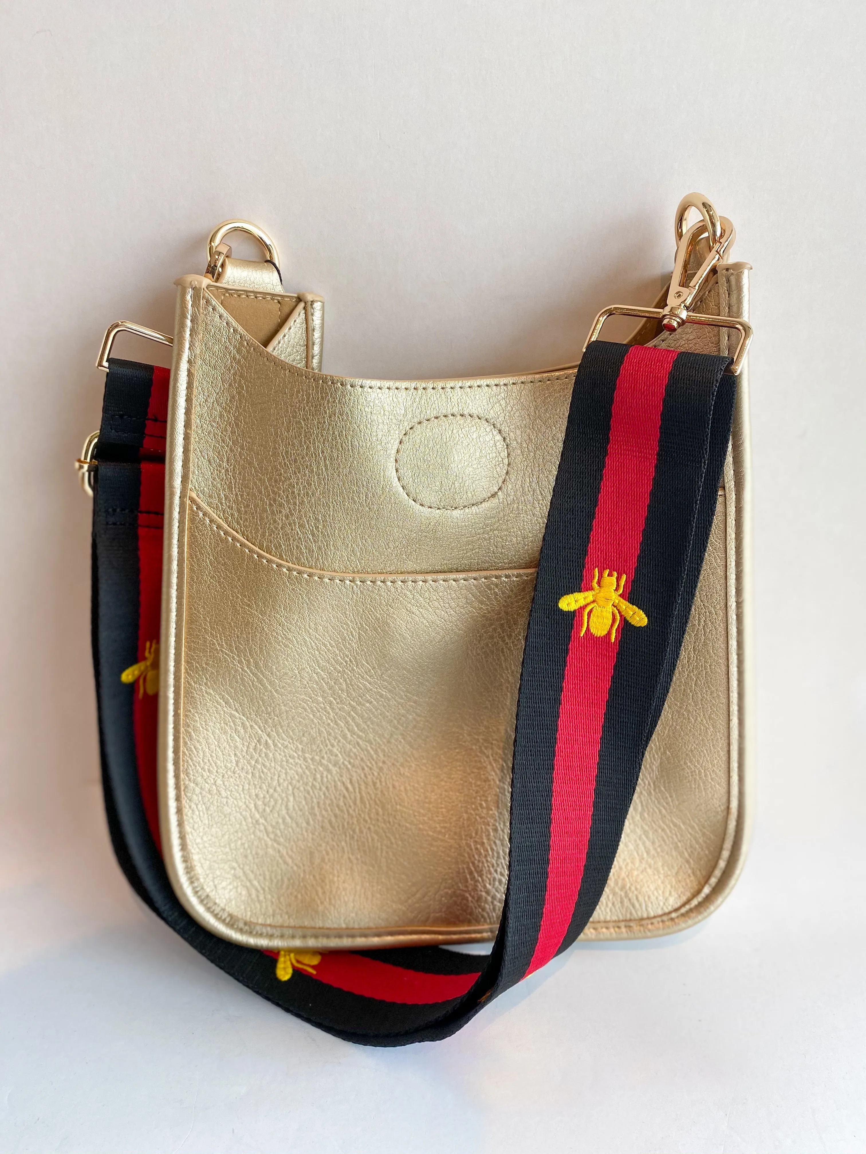 Ahdorned Mini Messenger Bag