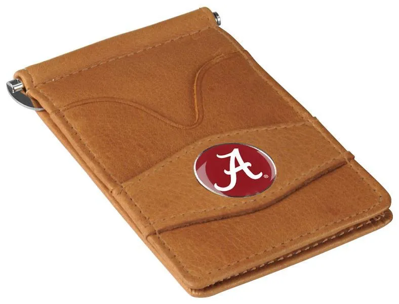 Alabama Crimson Tide Lightweight Leather Golf Wallet
