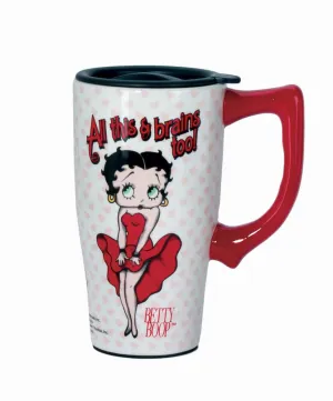 All This & Brains Too Betty Travel Mug