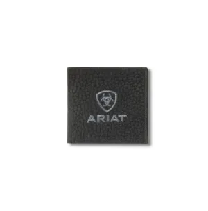Ariat Large Bull Hide Black Bifold Wallet