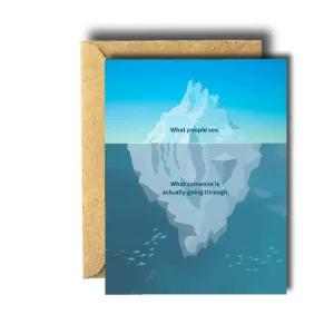 Bee Unique Greeting Card - Iceberg