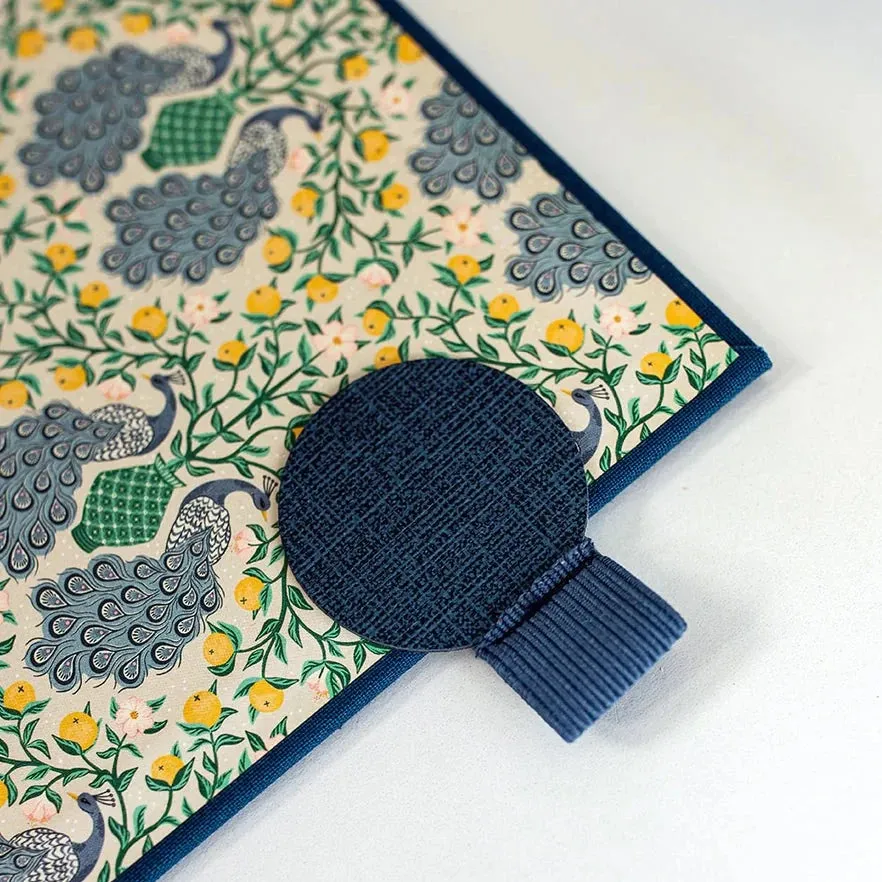 Bespoke Letterpress Pen Holder Loop - Navy