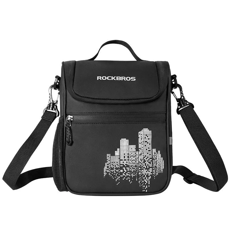 Bicycle Bag Bike Frame Bag Front Tube Pocket Shoulder Pack Waterproof Handlebar Bag