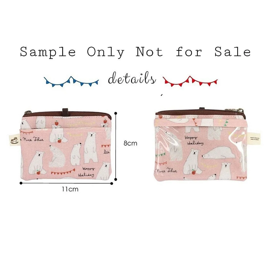 Black Sunrise Schnauzers Card & Coin Purse