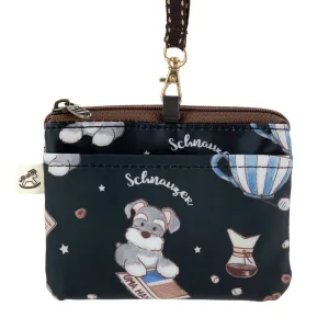 Black Sunrise Schnauzers Card & Coin Purse