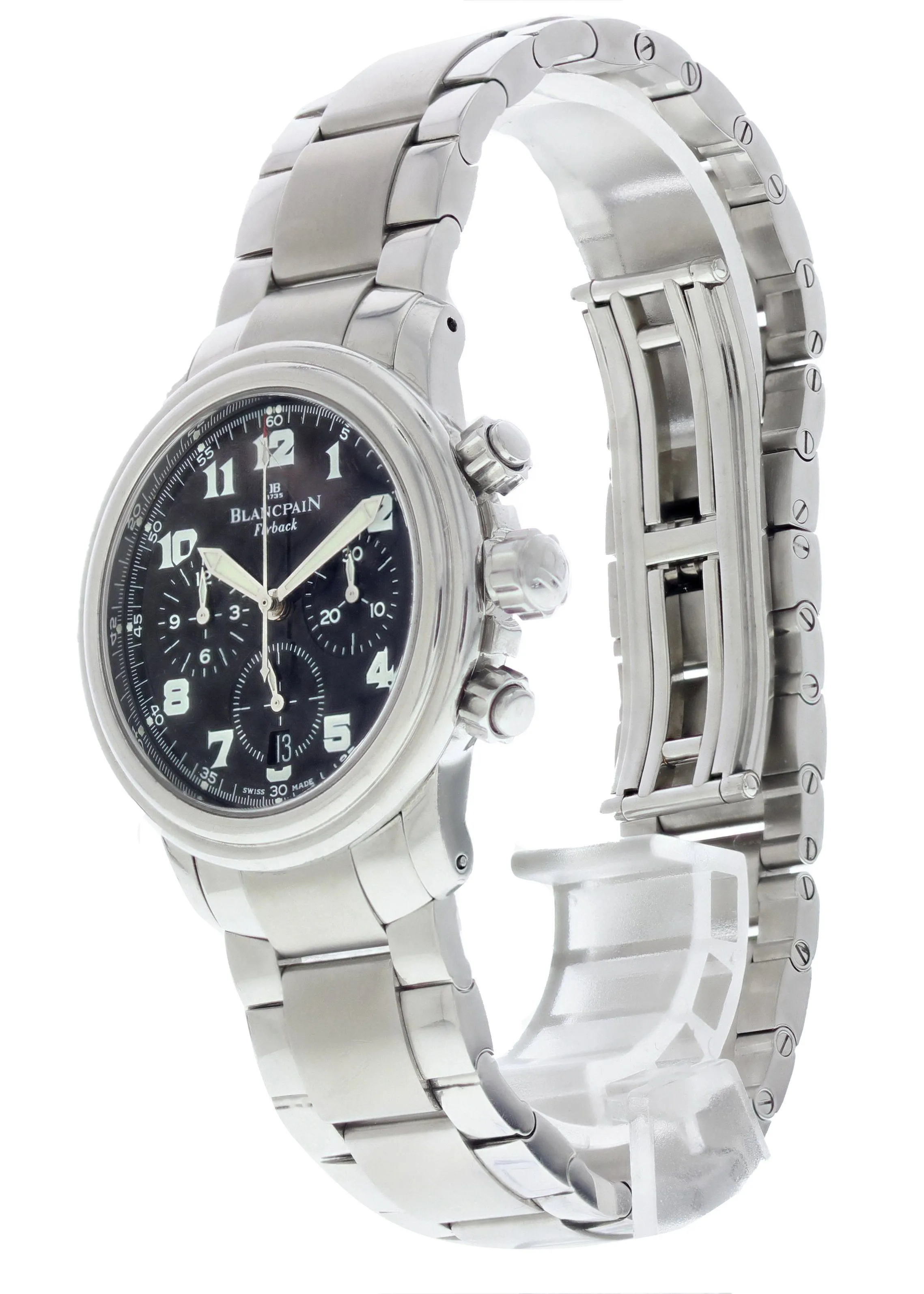 Blancpain Leman Flyback Chronograph 2185F-1130-71 Mens Watch