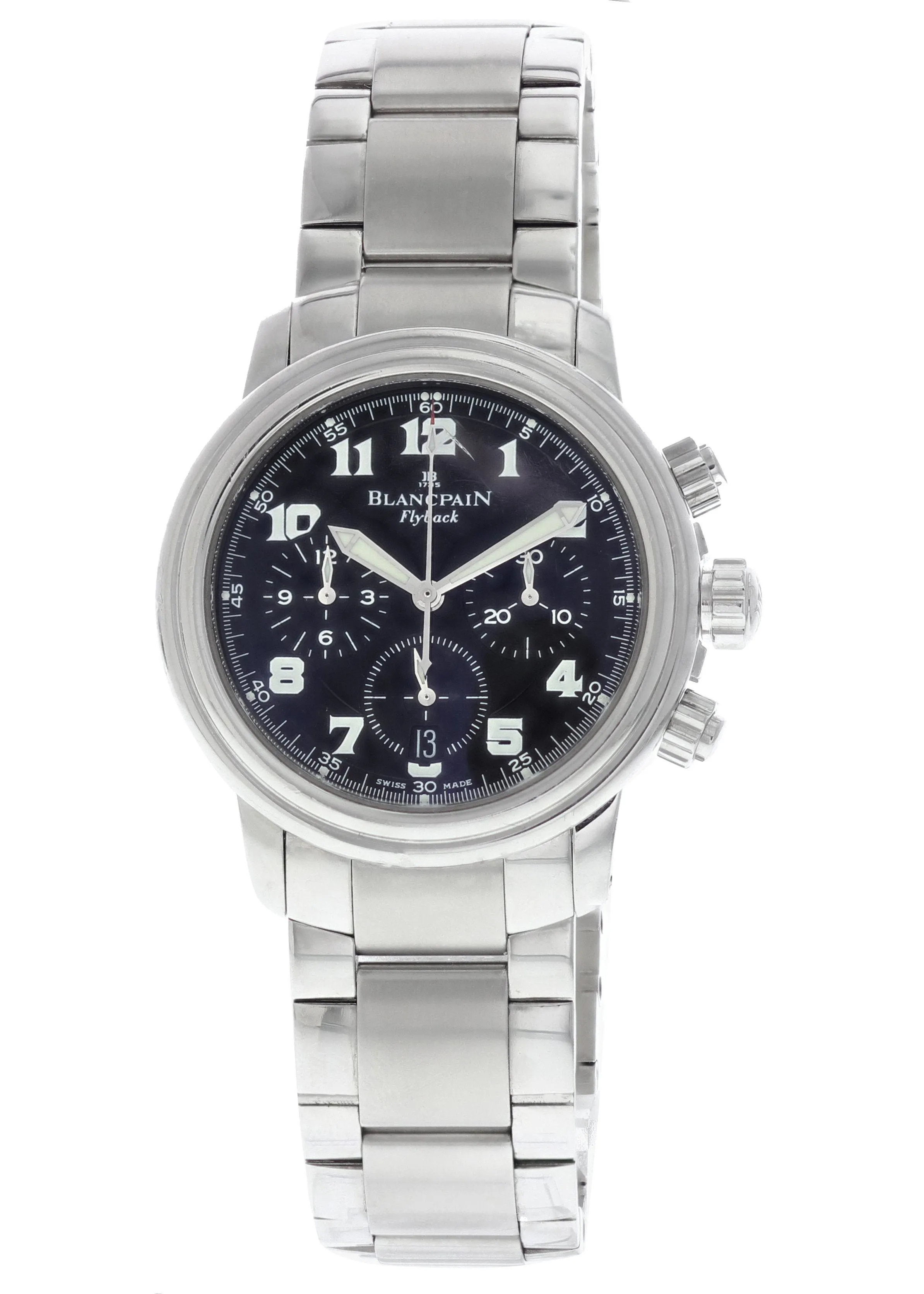 Blancpain Leman Flyback Chronograph 2185F-1130-71 Mens Watch
