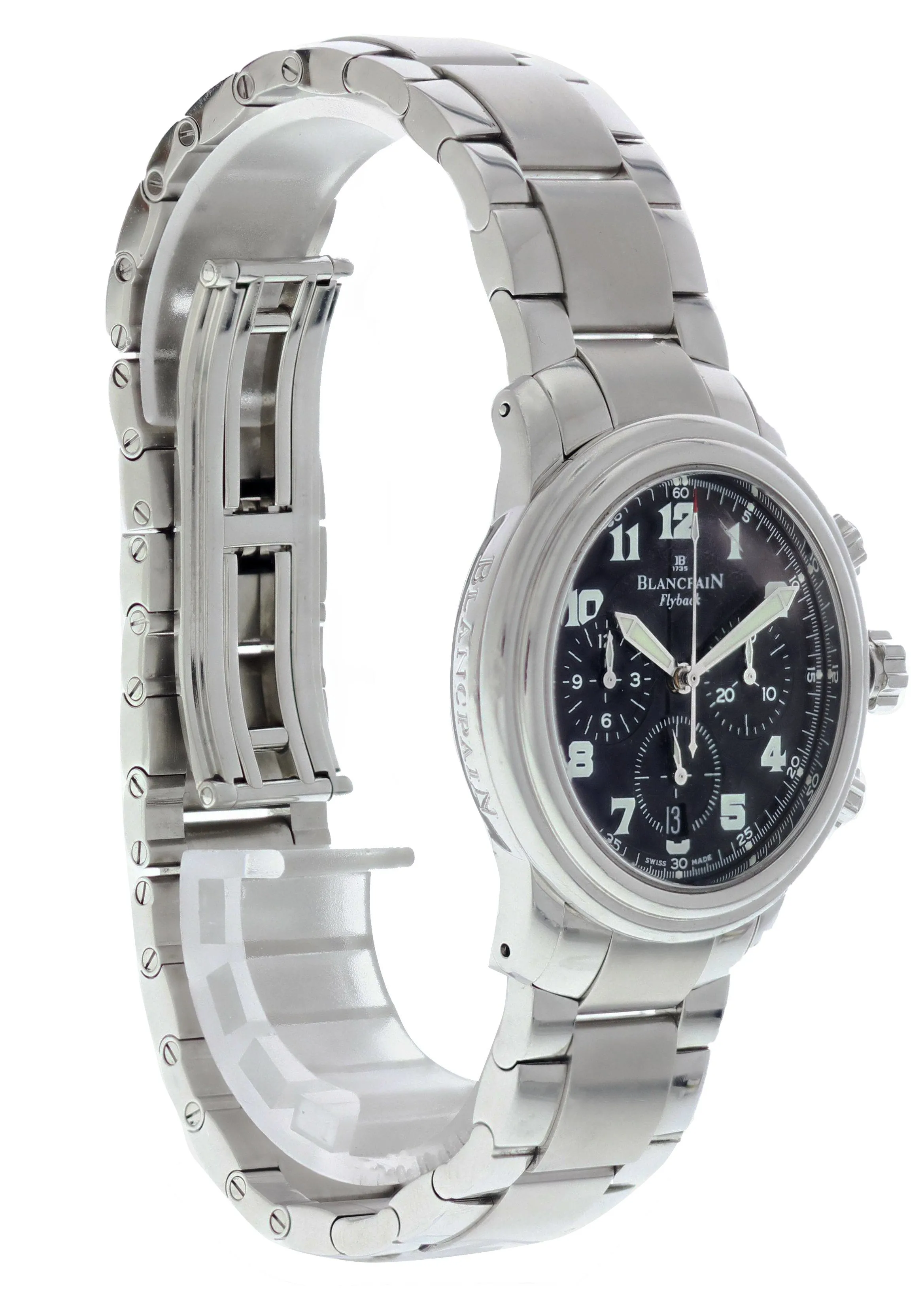 Blancpain Leman Flyback Chronograph 2185F-1130-71 Mens Watch