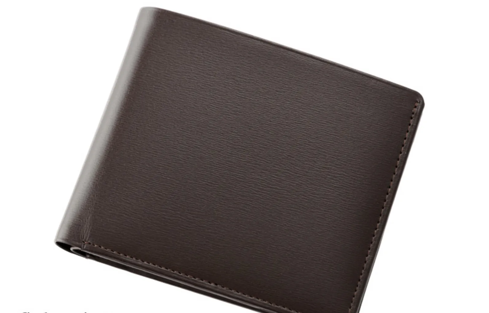 Box Calf Cow Leather Wallet