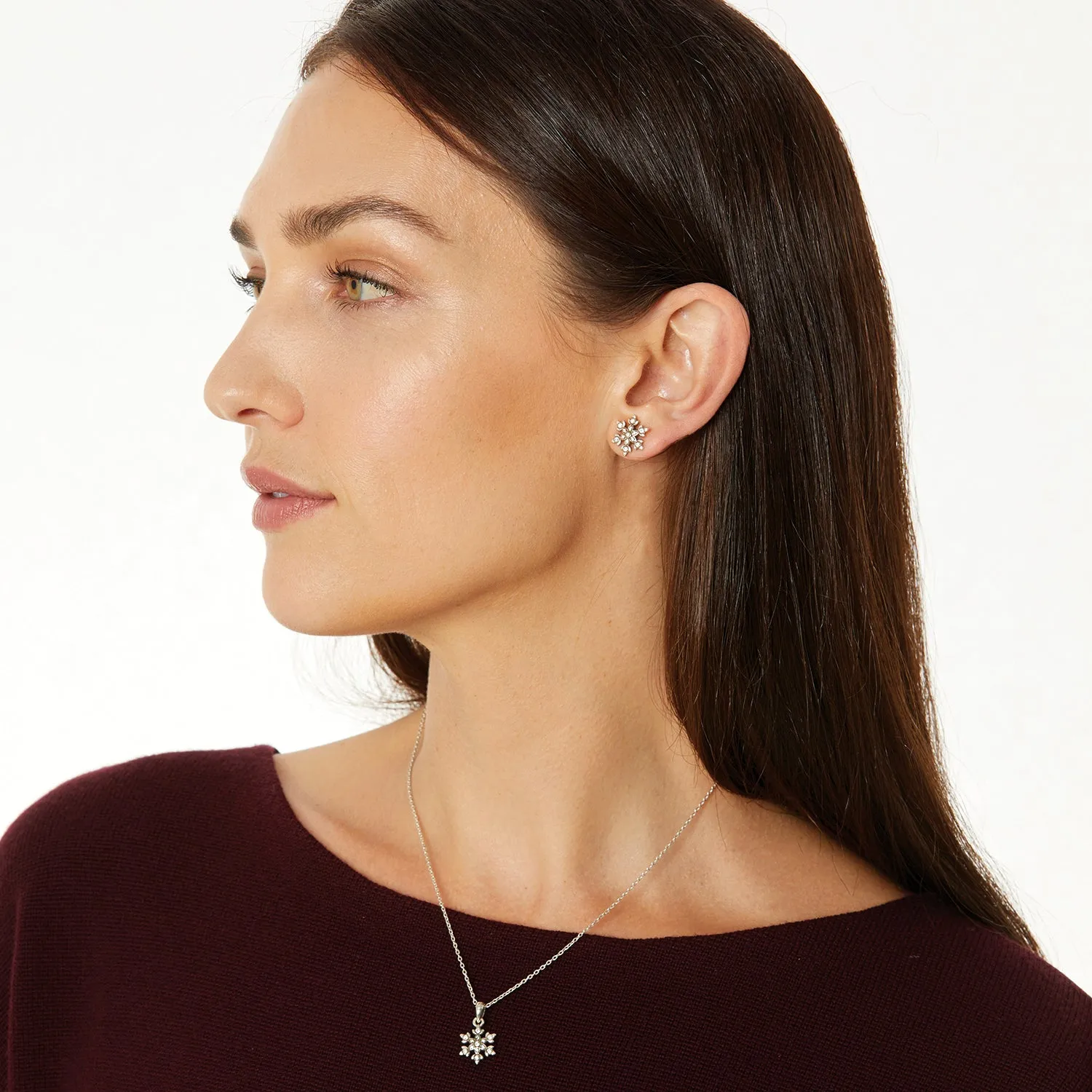 Brighton Snowflake Dazzle Necklace