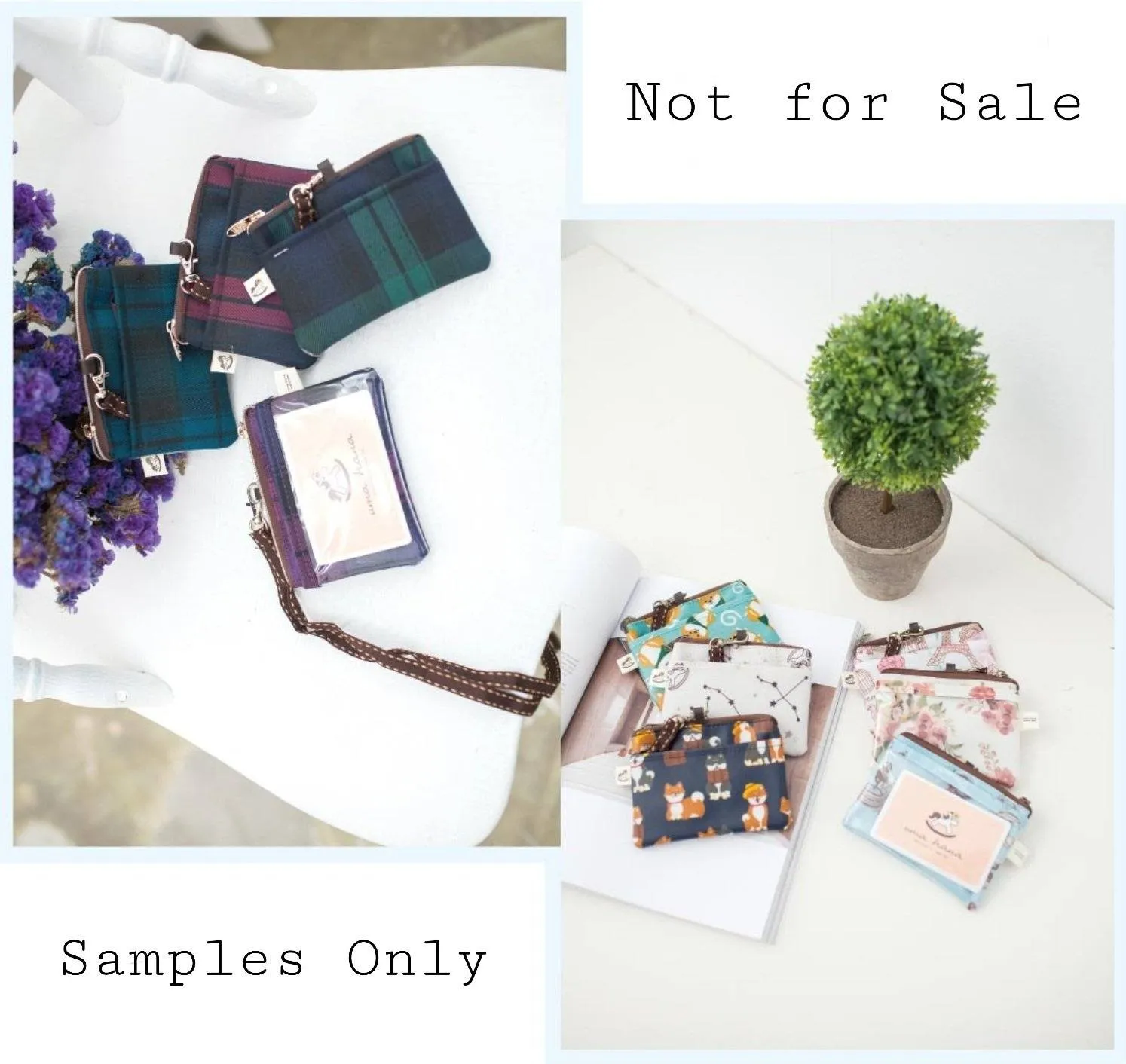 Burgundy Card & Coin Purse