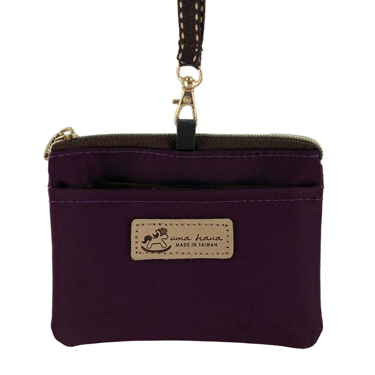 Burgundy Card & Coin Purse