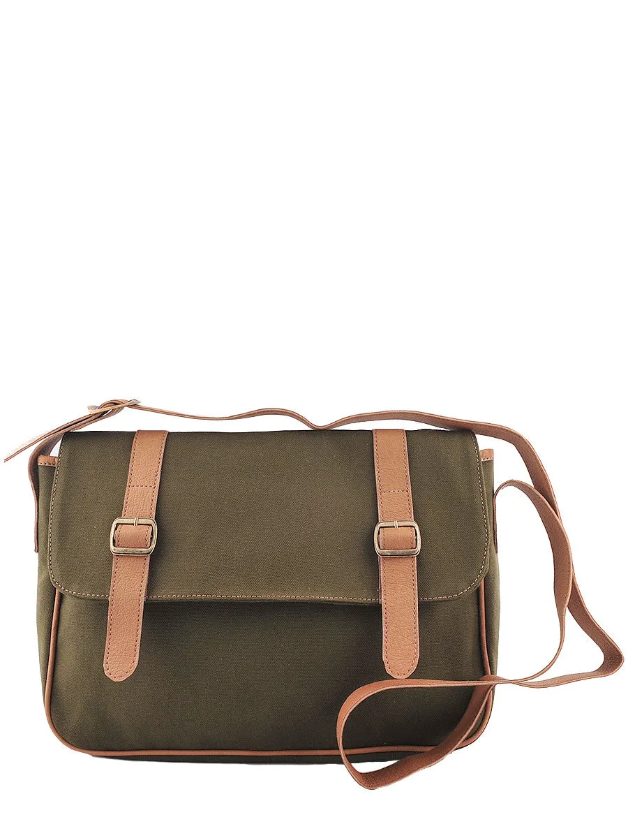 Canvas Messenger Bag