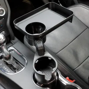 Car Multi Cup Holder, 2-Partition Shelf Tray - 1pc - Cup Holder - 🏆 #92 - Automotive Accessories - Best of December