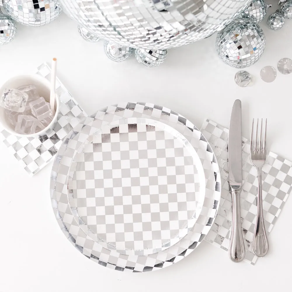 Check It! Dazzling Diamond Cocktail Napkins