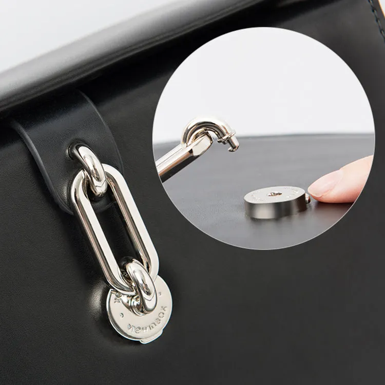 Chic Black Leather Womens Crossbody Bags Purse Shoulder Bag for Women