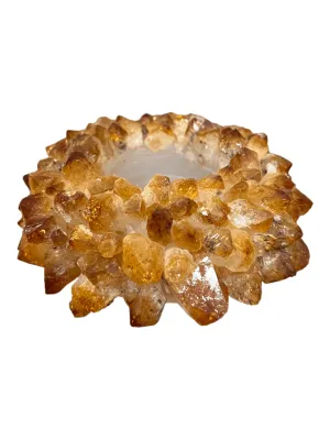 Citrine Candle Holder