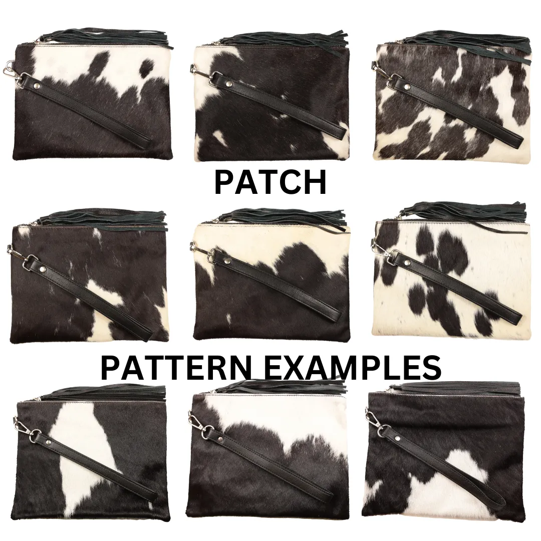 Claire Large Clutch - Black