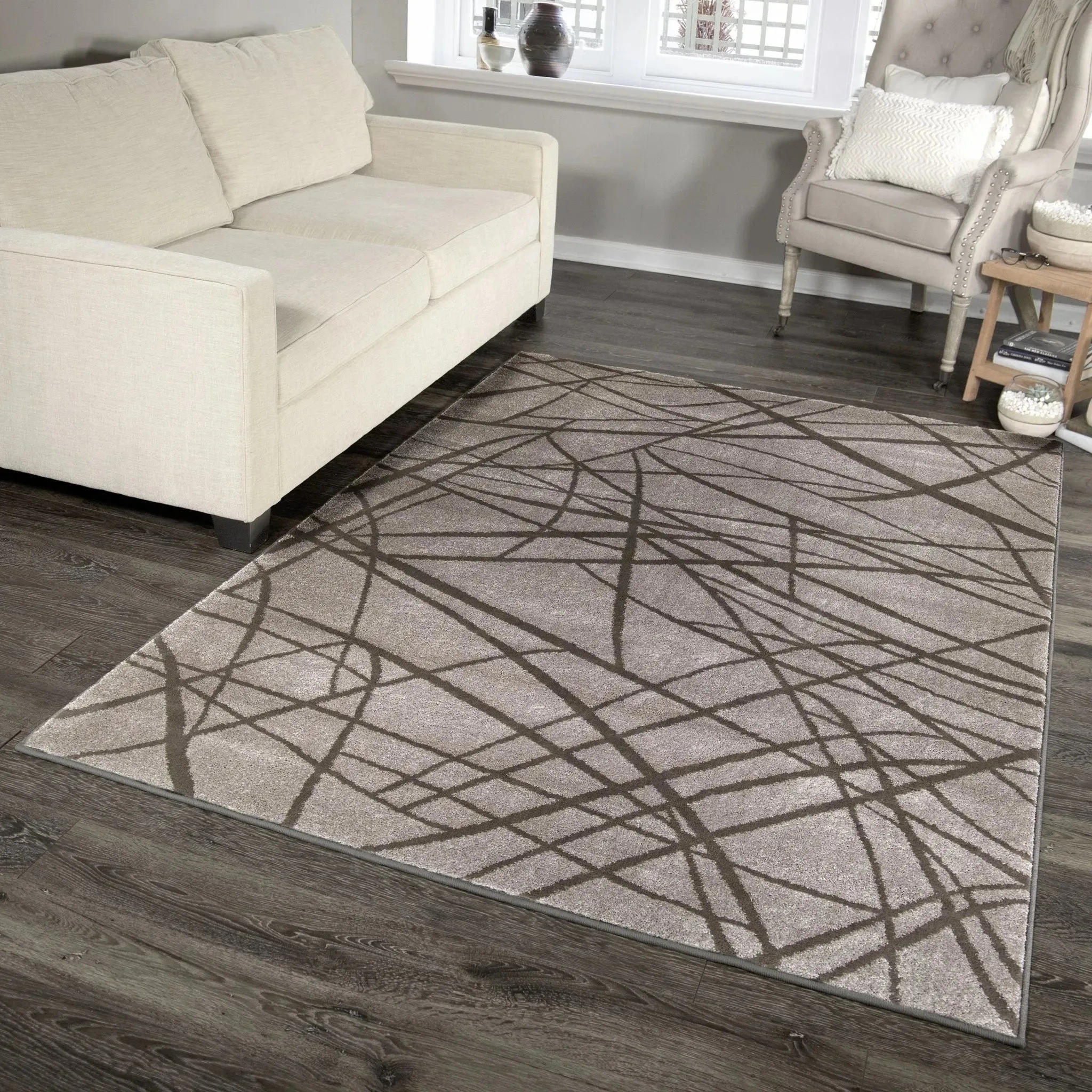 Cloud 9302 Branches Grey Riverstone Rug