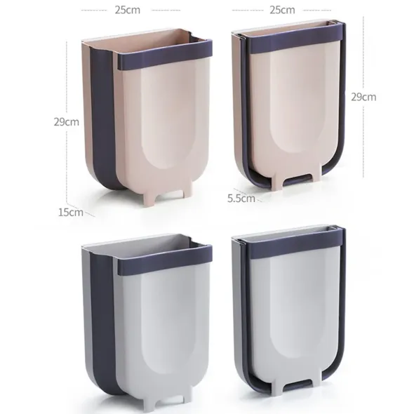 Collapsible Hanging Trash Can