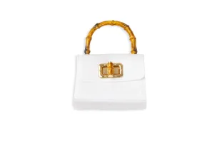 Copy of Jelly Bag Bamboo Handle in White
